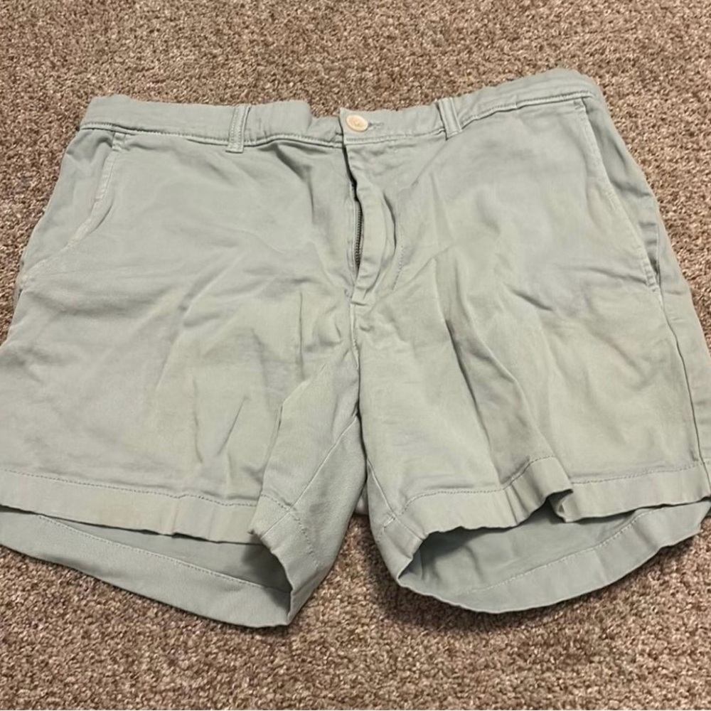 Roundtree & Yorke Mint Green Shorts